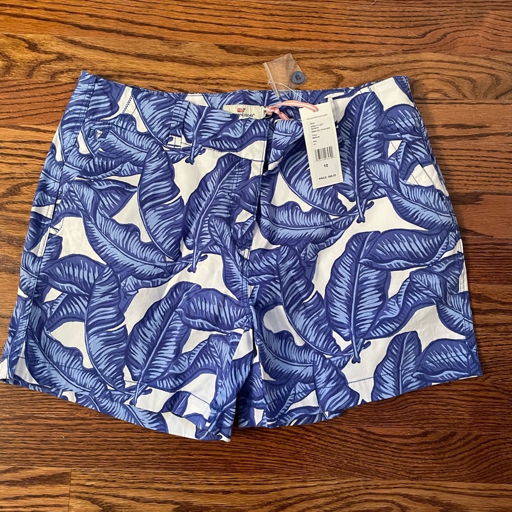 Vineyard Vines Banana Leaf 5” Every Day short size 10 color Marlin brand new 🆕